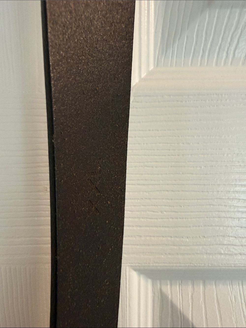 Wide Brown Leather Belt